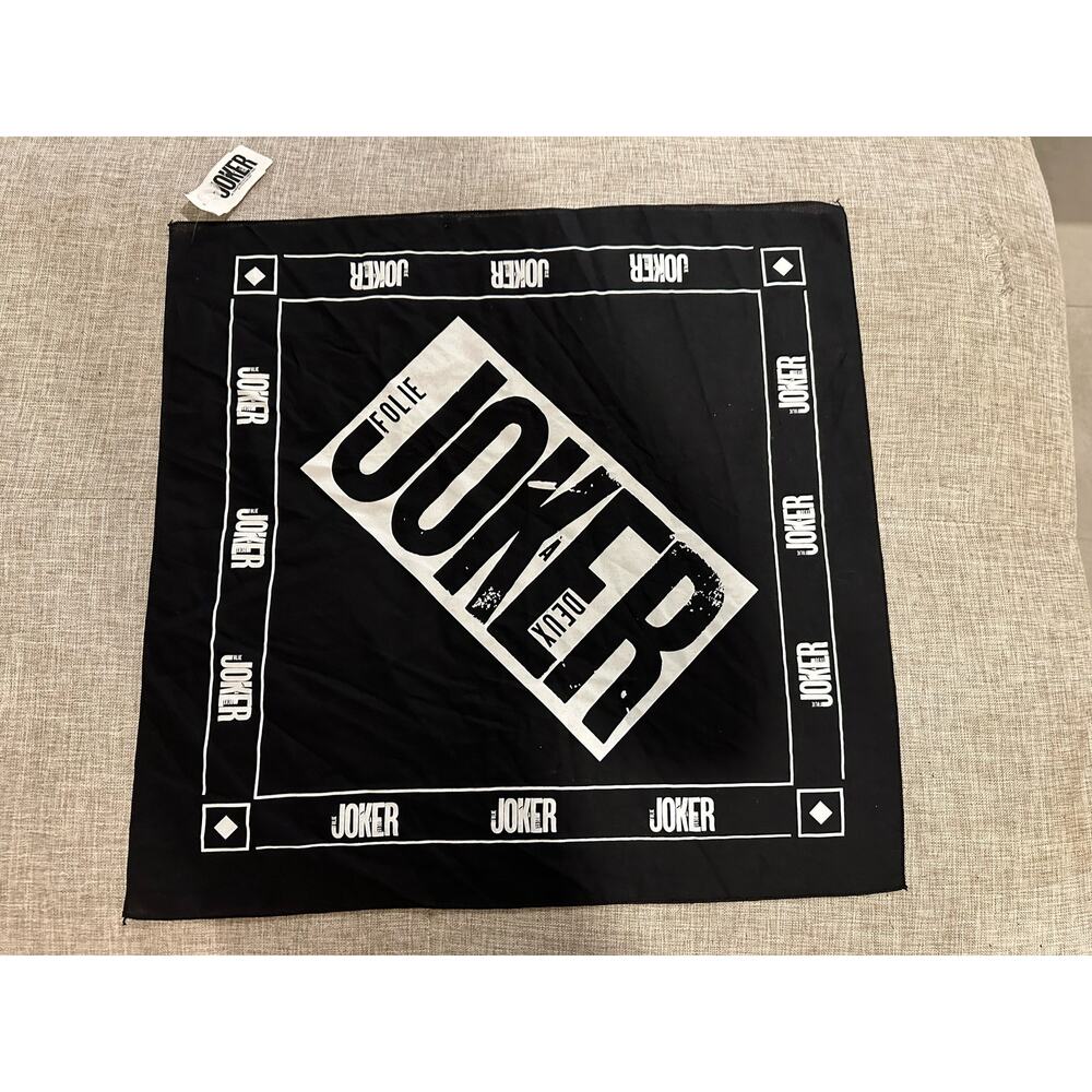 Joker: Folie à Deux promo bandana nwt Warner Brothers